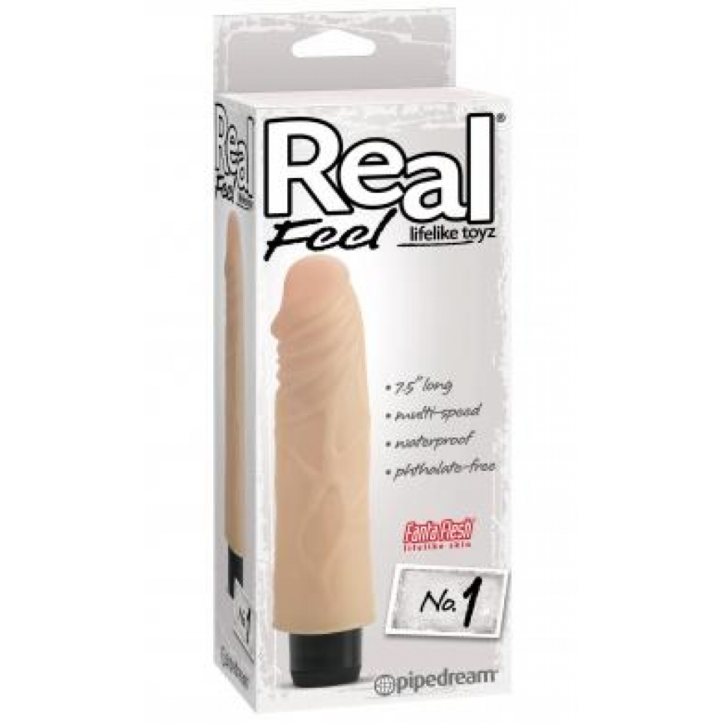 Real Feel Lifelike Toyz No. 1 Beige Vibrator