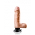 21 Real Feel Deluxe No 4 Wallbanger Dildo - Waterproof - 7.5 Inch - Beige