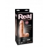 21 Real Feel Deluxe No 4 Wallbanger Dildo - Waterproof - 7.5 Inch - Beige