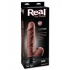 Real Feel Deluxe No. 10 Brown 10-inch Vibrator