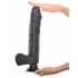 Real Feel Deluxe No.12 Vibrating Dildo - Black