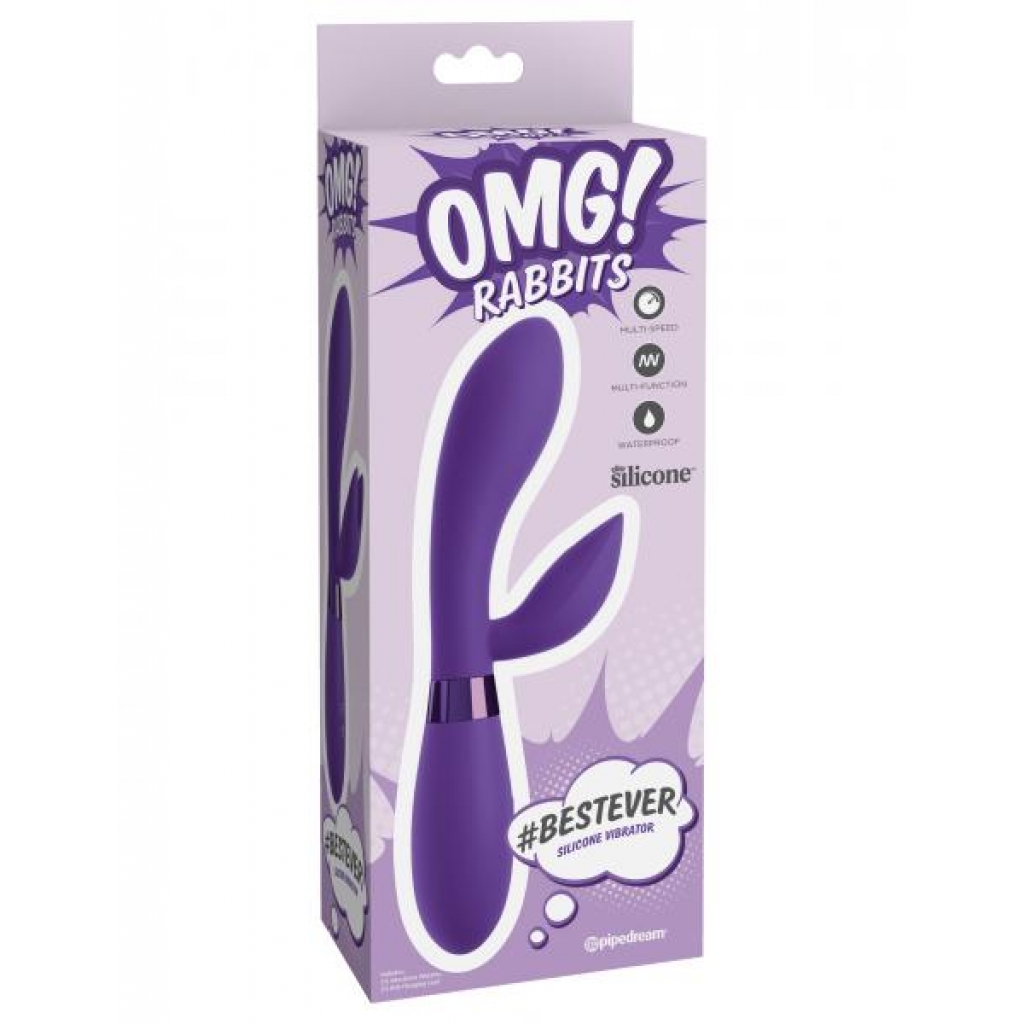 OMG! Rabbits Bestever Vibrator - Purple