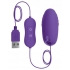 OMG! Bullets #Happy USB Powered Vibrating Bullet - Purple