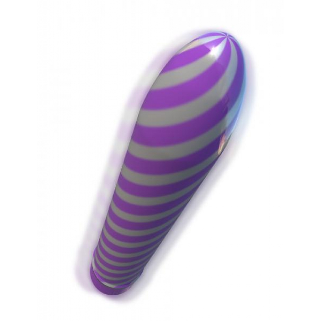 Classix Sweet Swirl Vibrator - Purple