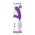 Classix Silicone G-Spot Rabbit Vibrator in Purple