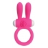 Neon Rabbit Ring Vibrator - Pink