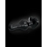 Icicles No. 74: Elegant Black Glass Massager