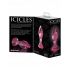 Icicles No 79 Pink Glass Massager - Gem End