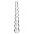 Icicles No. 2 Glass Anal Beads - Elegant Clear Pleasure