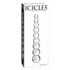 Icicles No. 2 Glass Anal Beads - Elegant Clear Pleasure