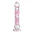 Icicles No. 06 Pink Handcrafted Glass Wand