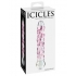 Icicles No 7 Glass Wand Massager - Clear