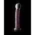 Elegant Icicles No 53 Glass Massager - Pink Wand