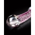 Elegant Icicles No 53 Glass Massager - Pink Wand