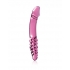 Icicles No. 57 Glass Double Dildo - Pink