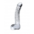 Icicles No 61 Glass Massager G-Spot Dildo Clear