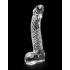 Icicles No 61 Glass Massager G-Spot Dildo Clear