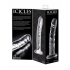 Icicles No. 62 - Clear Glass Dildo