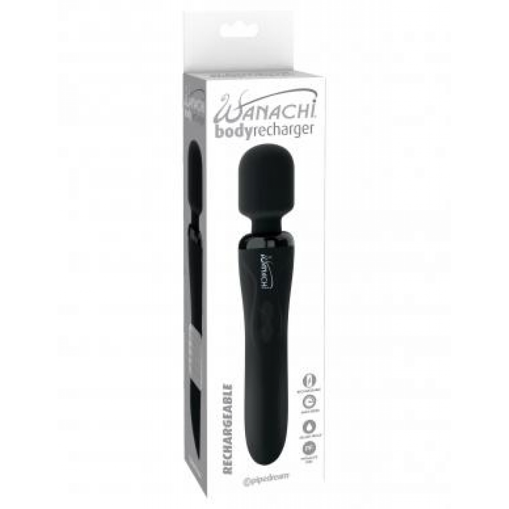 Wanachi Body Recharger - Black Wand Massager