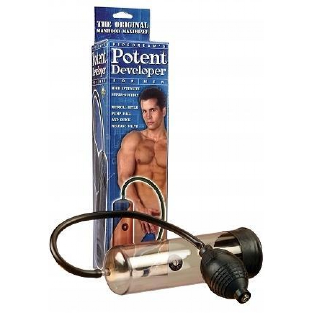 Enhanced Potent Developer Clear Penis Pump for Size and Performance