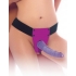 Fetish Fantasy Sensual Comfort Strap-On Dildo - Purple