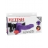 Fetish Fantasy 7 Inches Vibrating Hollow Strap On - Purple