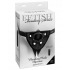 Vibrating Plush Harness - Black O/S One Size Fits Most