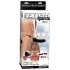 7-Inch Silicone Hollow Strap-On - Black