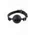 Fetish Fantasy Black Silicone Breathable Small Ball Gag - O/S