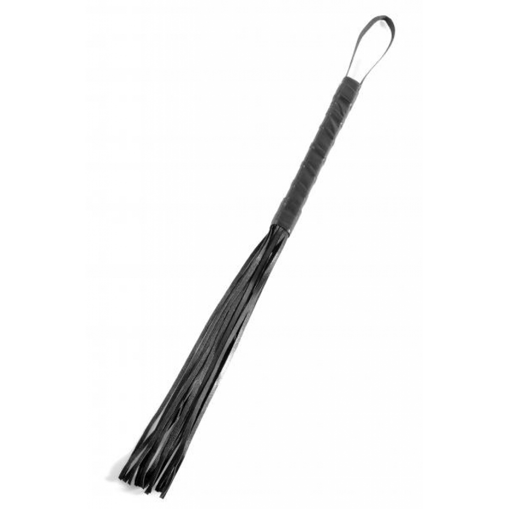 Fetish Fantasy First Time Flogger - Black 20 Inches