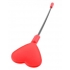 Silicone Heart Red Crop - 28 Inches