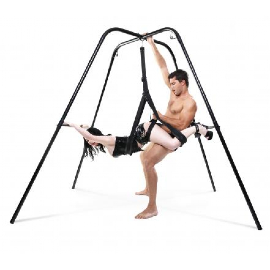 Fetish Fantasy Swing Stand - Black