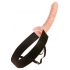 Fetish Fantasy 10 inches Hollow Strap-On - Beige, One Size Fits Most