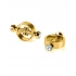 Gold Magnetic Nipple Clamps Set - For Exquisite Sensation