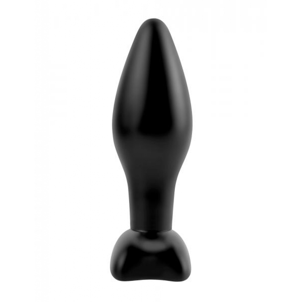 Anal Fantasy Small Silicone Plug - Black