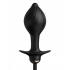 Anal Fantasy Elite Auto-throb Inflatable Plug - Black