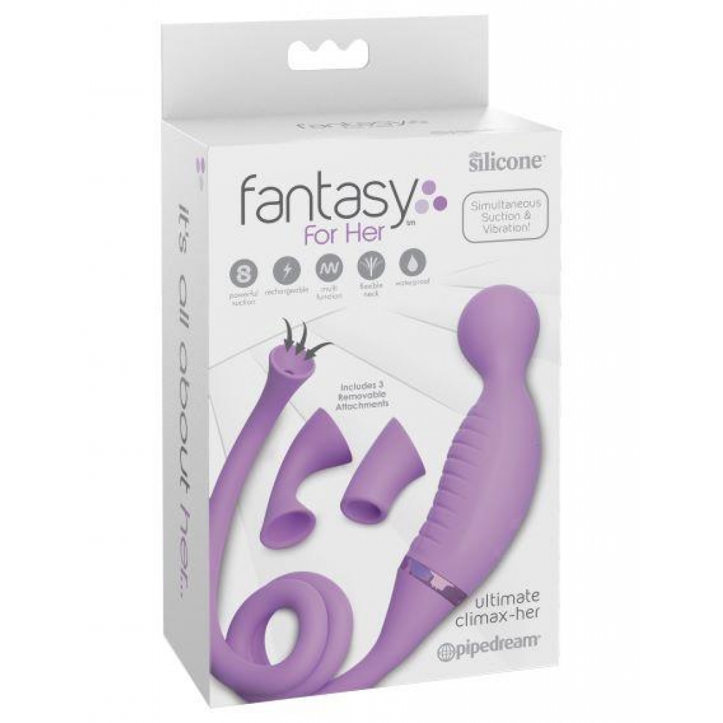 Fantasy For Her Tease Her Ultimate Petite Clitoral Vibrator - Purple