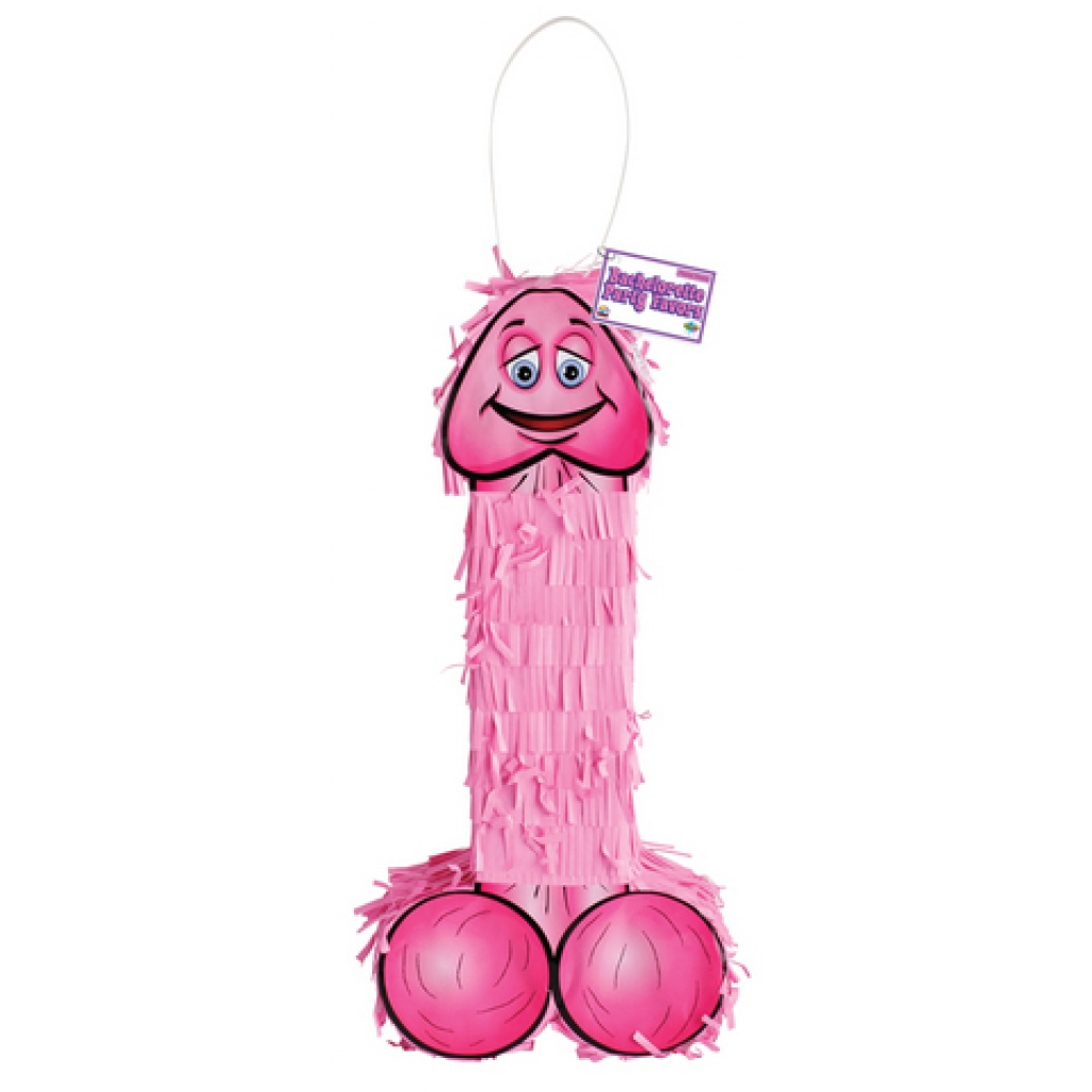 Bachelorette Party Pecker Piñata - Pink