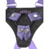 Dillio 7 inches Strap On Suspender Harness Set - Purple One Size Fits Most