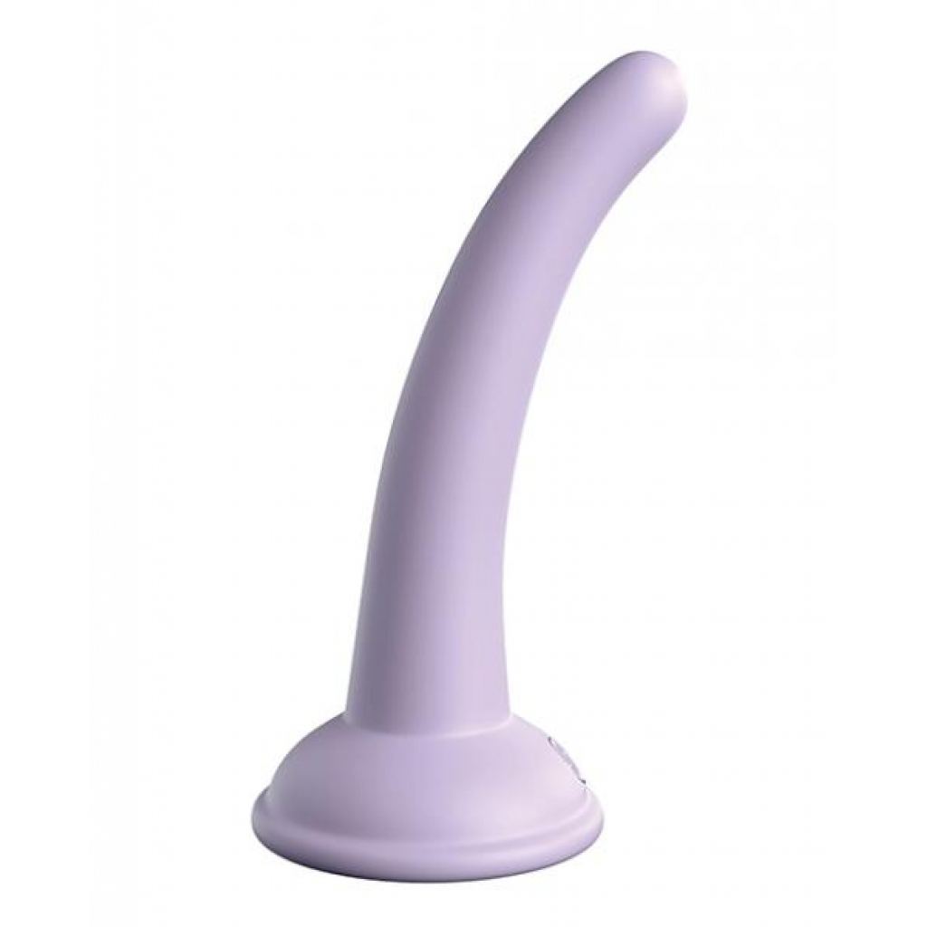 Dillio Platinum 5-Inch Purple Silicone Dildo