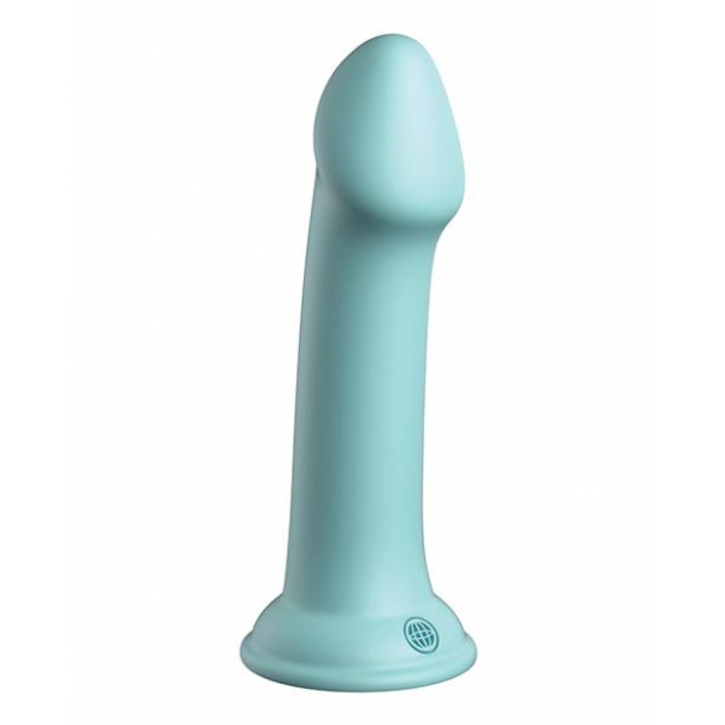 Dillio Platinum 6-Inch Big Hero Silicone Dildo - Teal