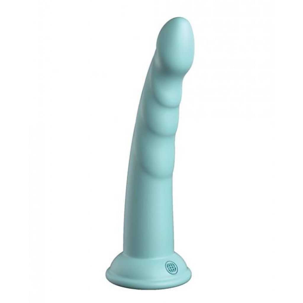 Dillio Platinum 7in Slim Seven Teal Dildo