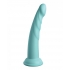 Dillio Platinum 7in Slim Seven Teal Dildo