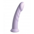 Dillio Platinum 8in Super Eight Silicone Dildo (Purple)