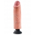 King Cock 10-Inch Vibrating Dildo - Beige