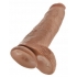 King Cock: 12-Inch Realistic Tan Dong