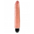 King Cock 10 Inches Vibrating Stiffy - Beige