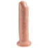 King Cock 7 inches Uncut Dildo - Beige