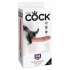 King Cock Strap-On Harness with 9 Inches Dildo - Beige