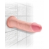 King Cock Triple Density 9 Inch Dildo - Beige